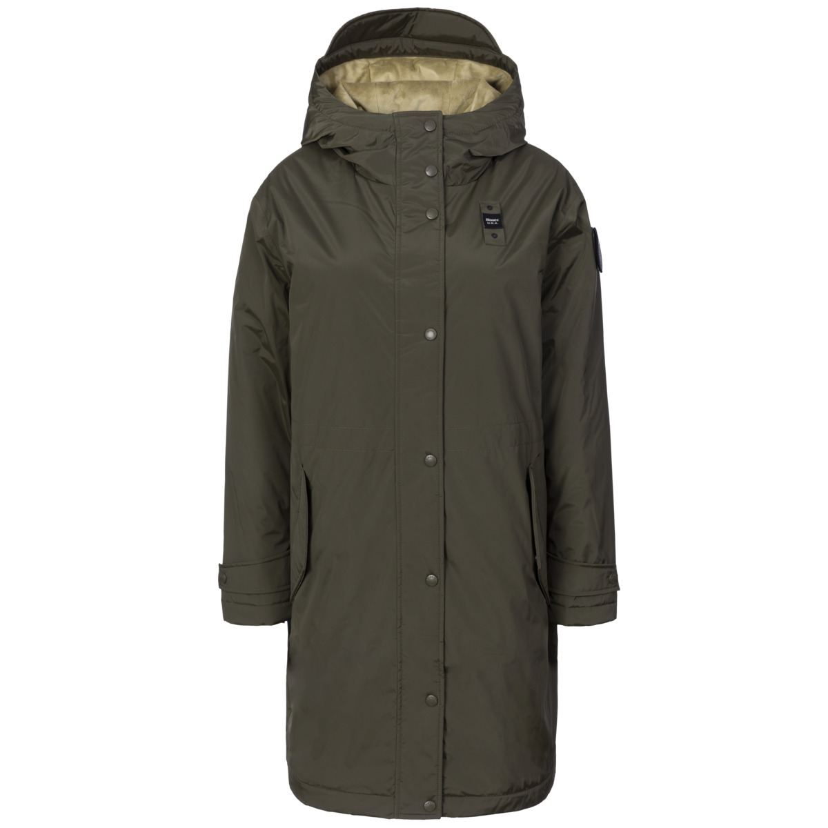 Blauer Payne Parka dunkelgruen