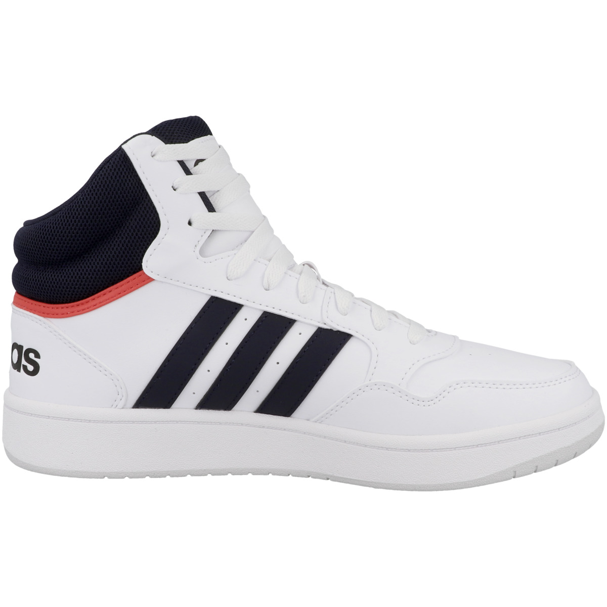 Adidas Hoops 3.0 Mid Sneaker weiss