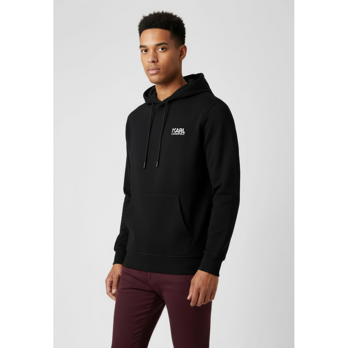 KARL LAGERFELD 705781 Hoodie schwarz