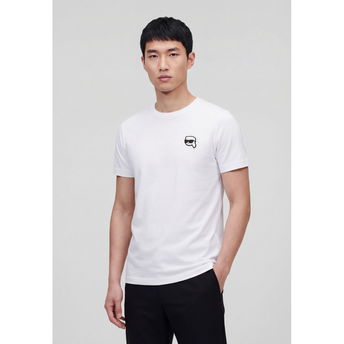 KARL LAGERFELD 755710 T-Shirt weiss