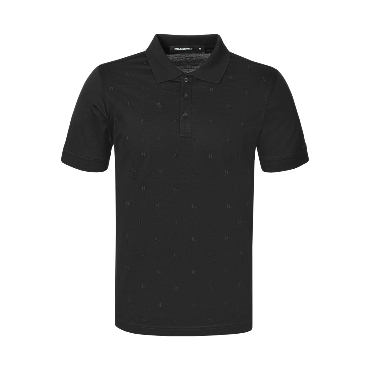 KARL LAGERFELD 745002 Poloshirt schwarz