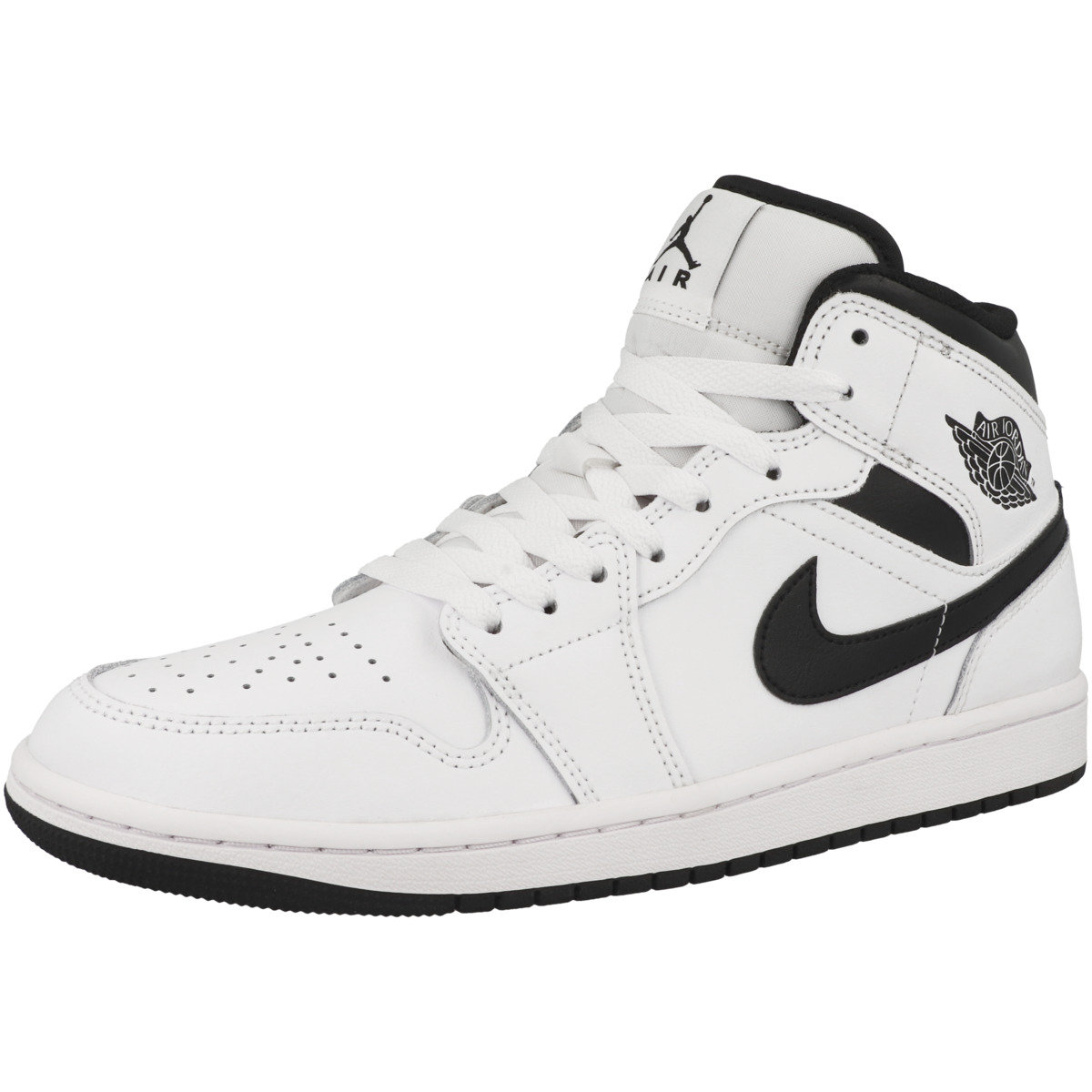 Nike Air Jordan 1 Mid Sneaker weiss Nike Air Jordan 1 Mid Sneaker weiss