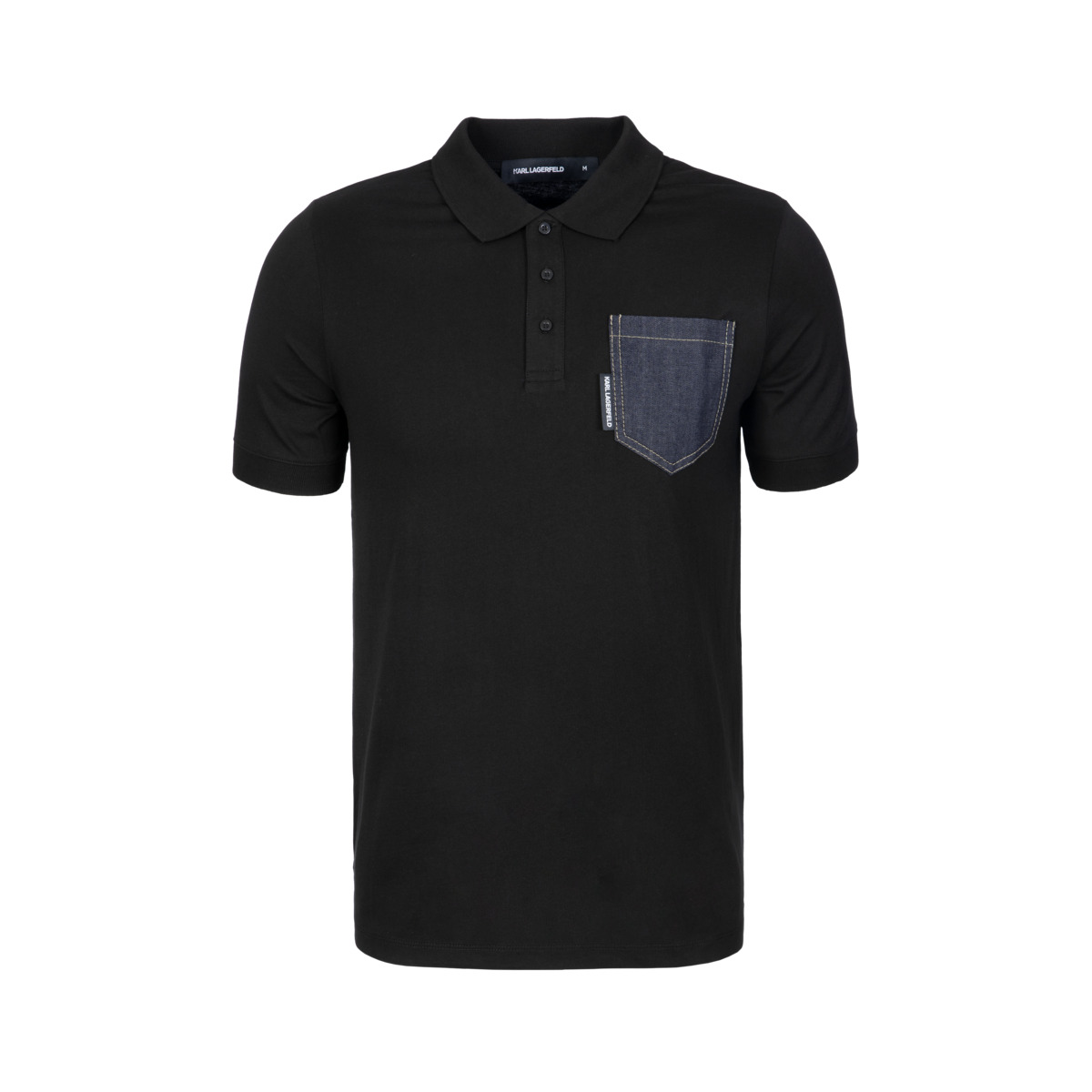 KARL LAGERFELD 745023 Poloshirt schwarz