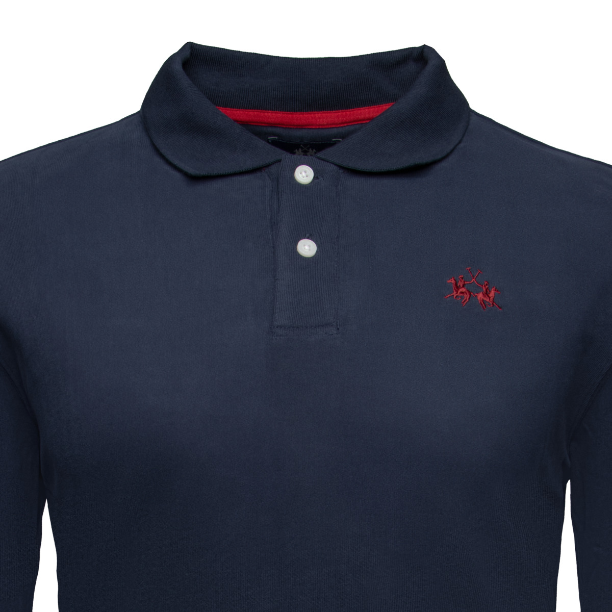 La Martina XMP004 Poloshirt LS dunkelblau La Martina XMP004 Poloshirt LS dunkelblau