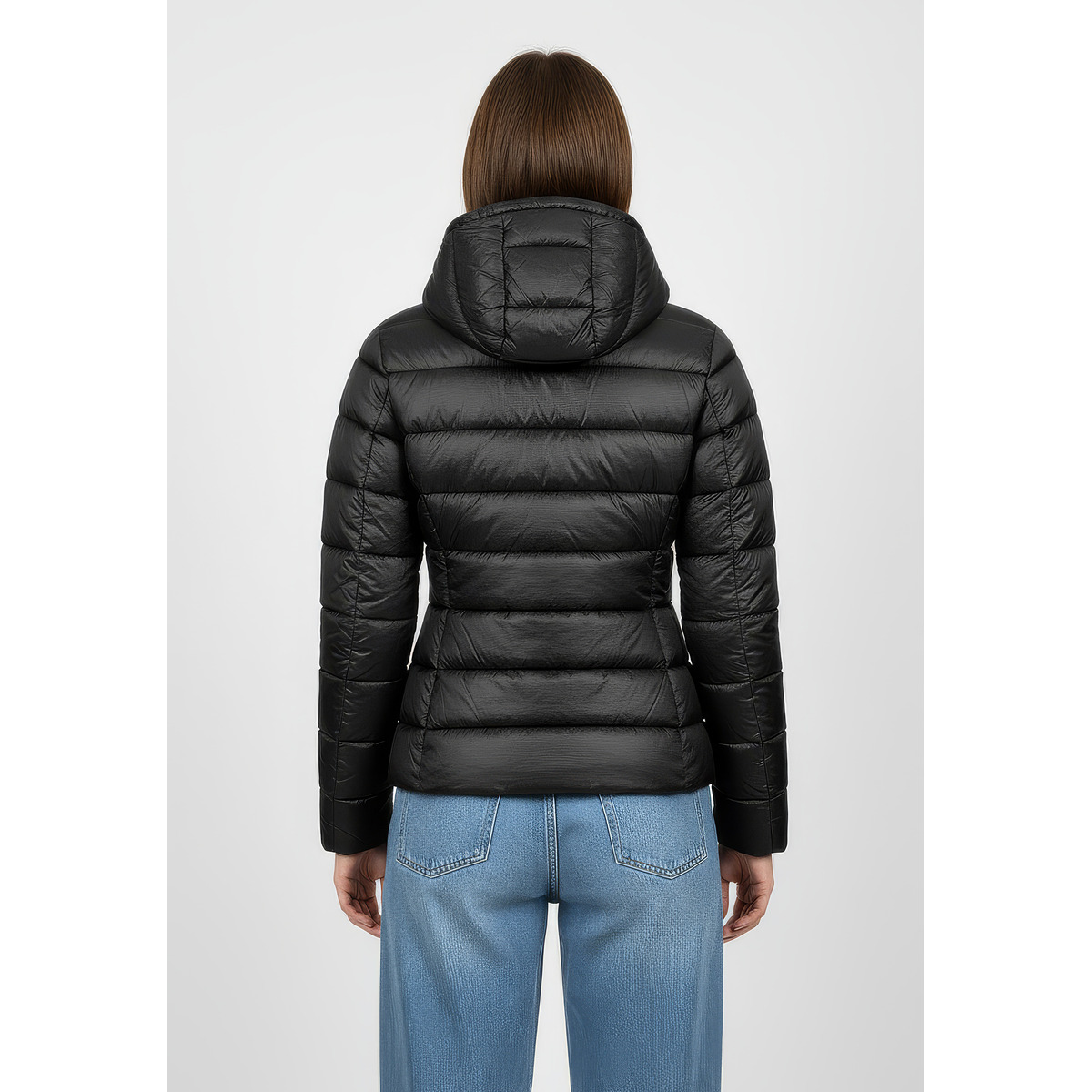 Blauer Caroll Steppjacke schwarz