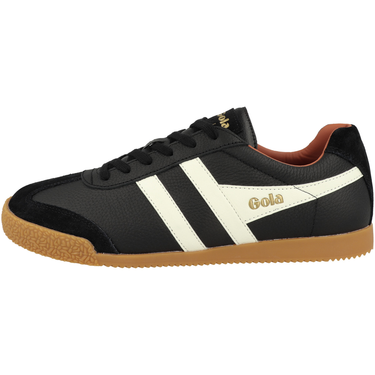 Gola Harrier Leather Sneaker low schwarz