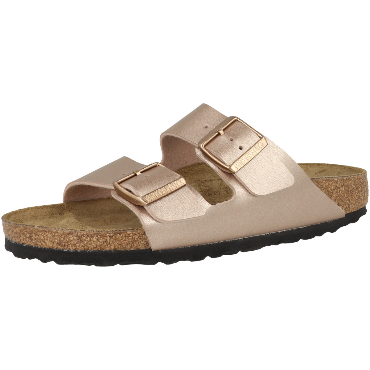 Birkenstock Arizona Birko-Flor Sandale schmal braun Birkenstock Arizona Birko-Flor Sandale schmal braun