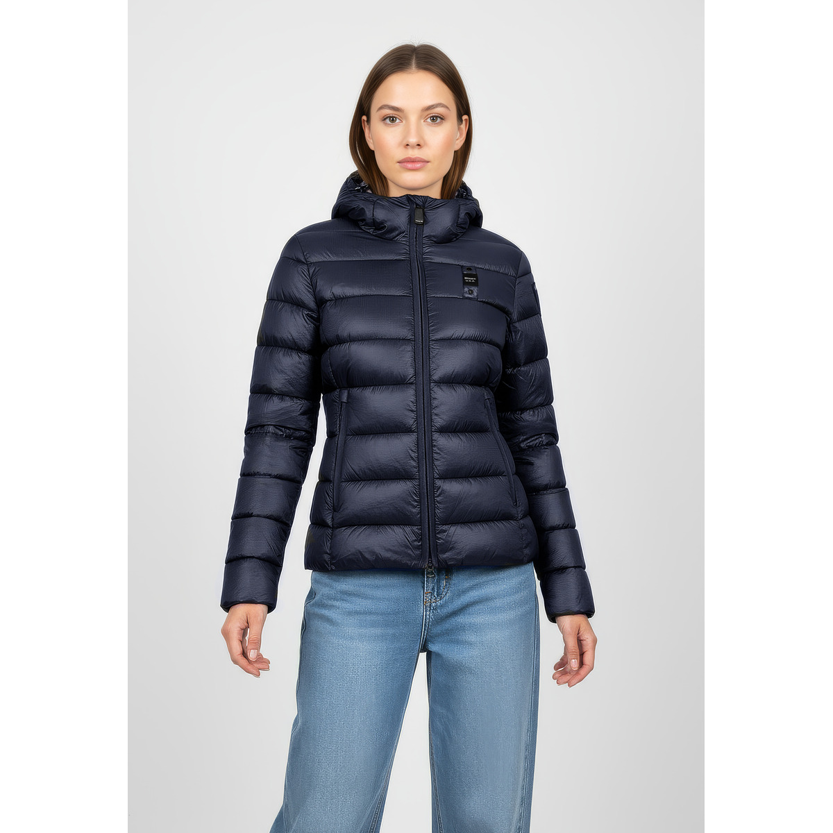 Blauer Caroll Steppjacke dunkelblau