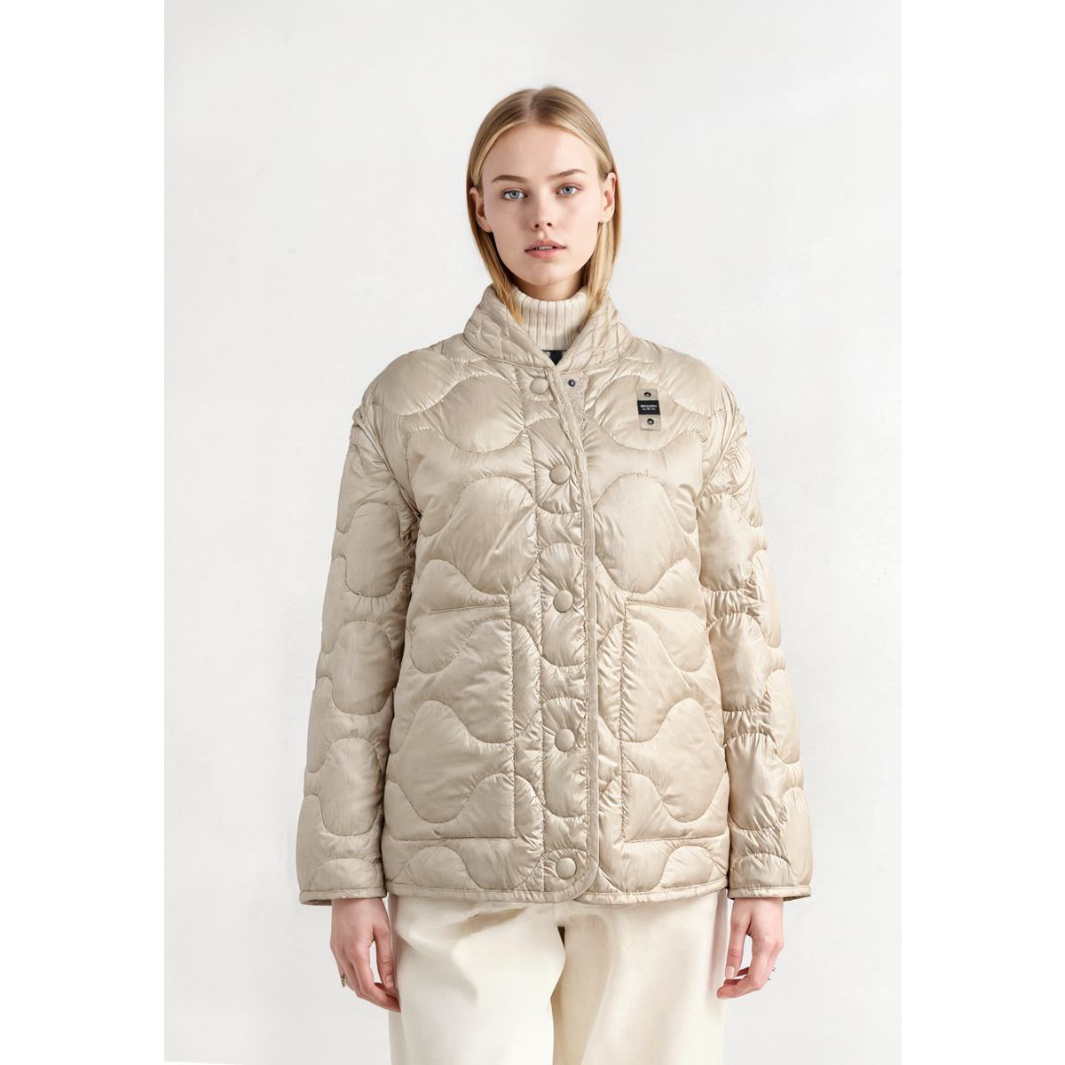 Blauer Marcy Steppjacke beige