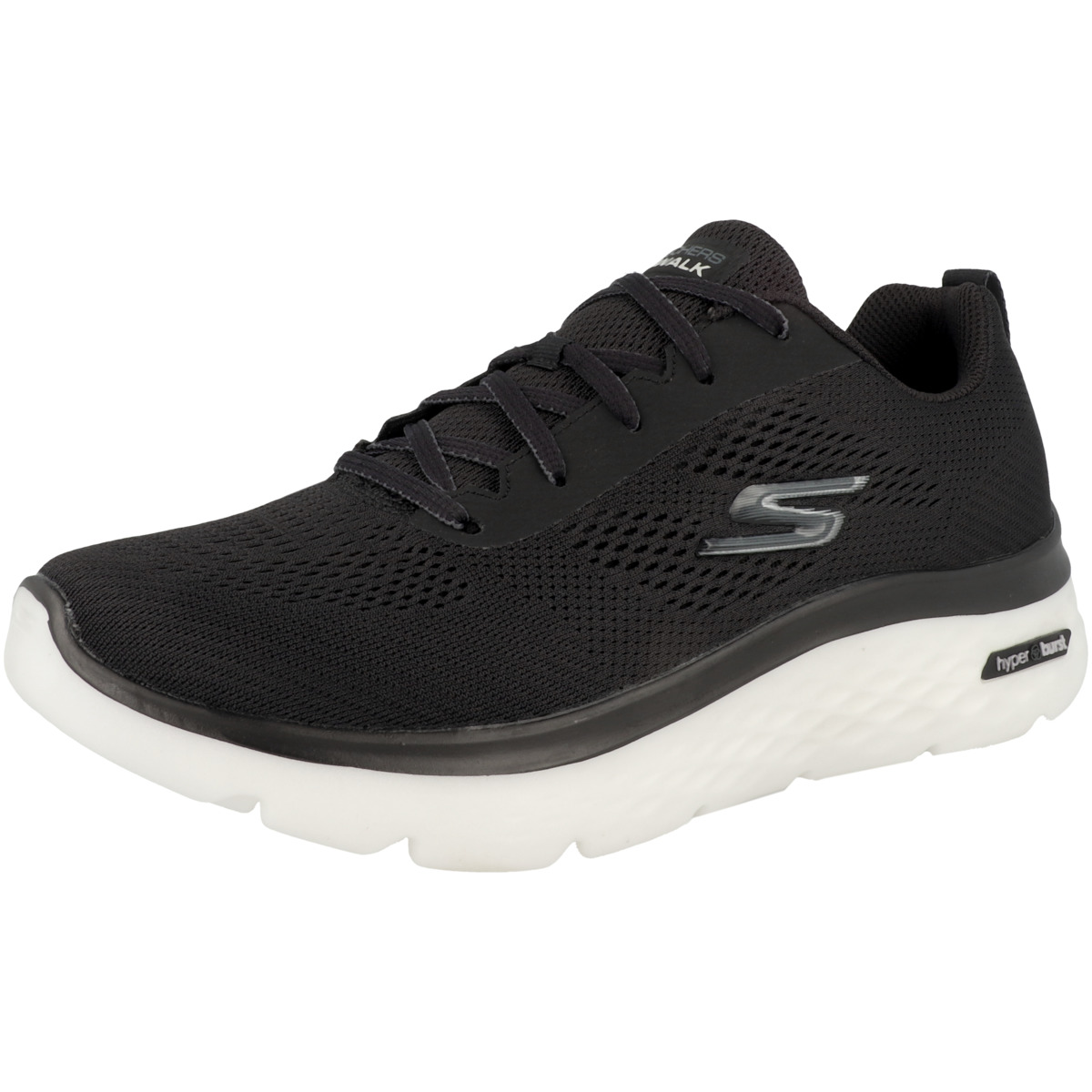 Skechers Go Walk Hyper Burst Sneaker schwarz