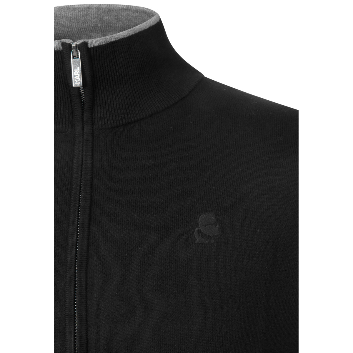 KARL LAGERFELD 655004 Sweatjacke schwarz
