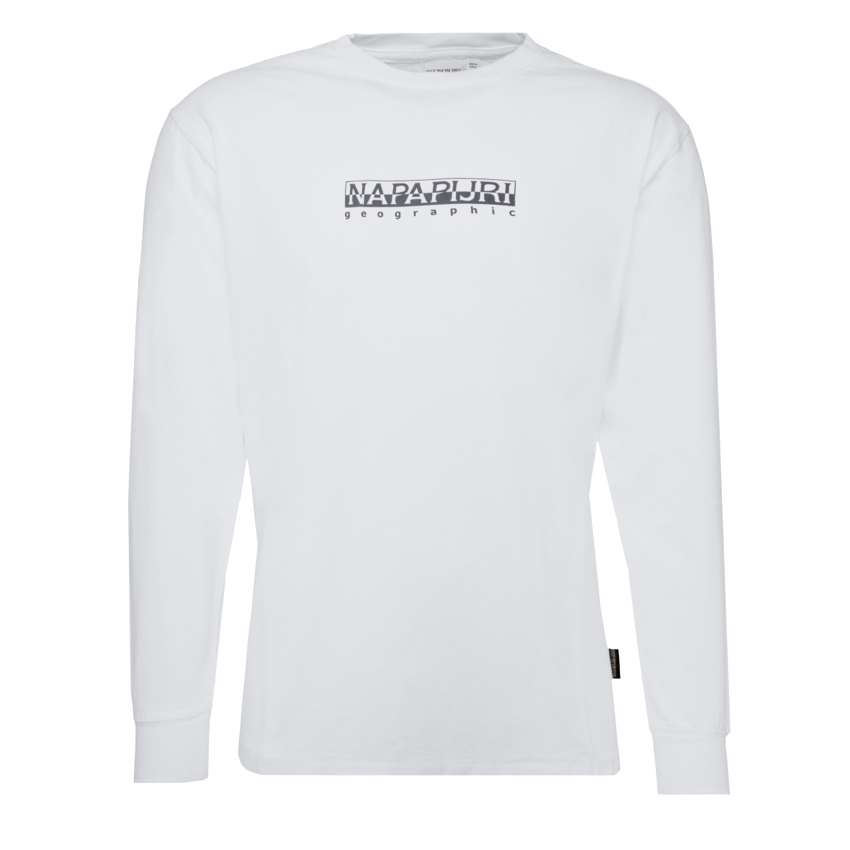 Napapijri S-Box LS 2 Long Sleeve Shirt weiss