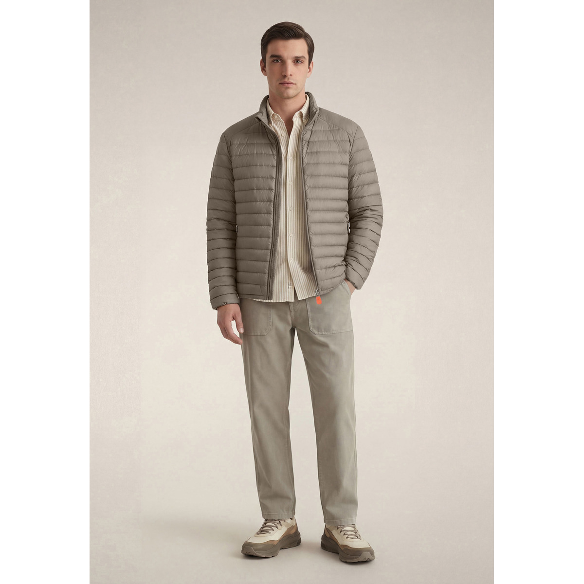 Save the Duck Alexander Steppjacke grau