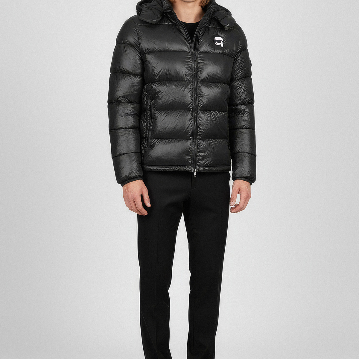 KARL LAGERFELD 505022 Steppjacke schwarz