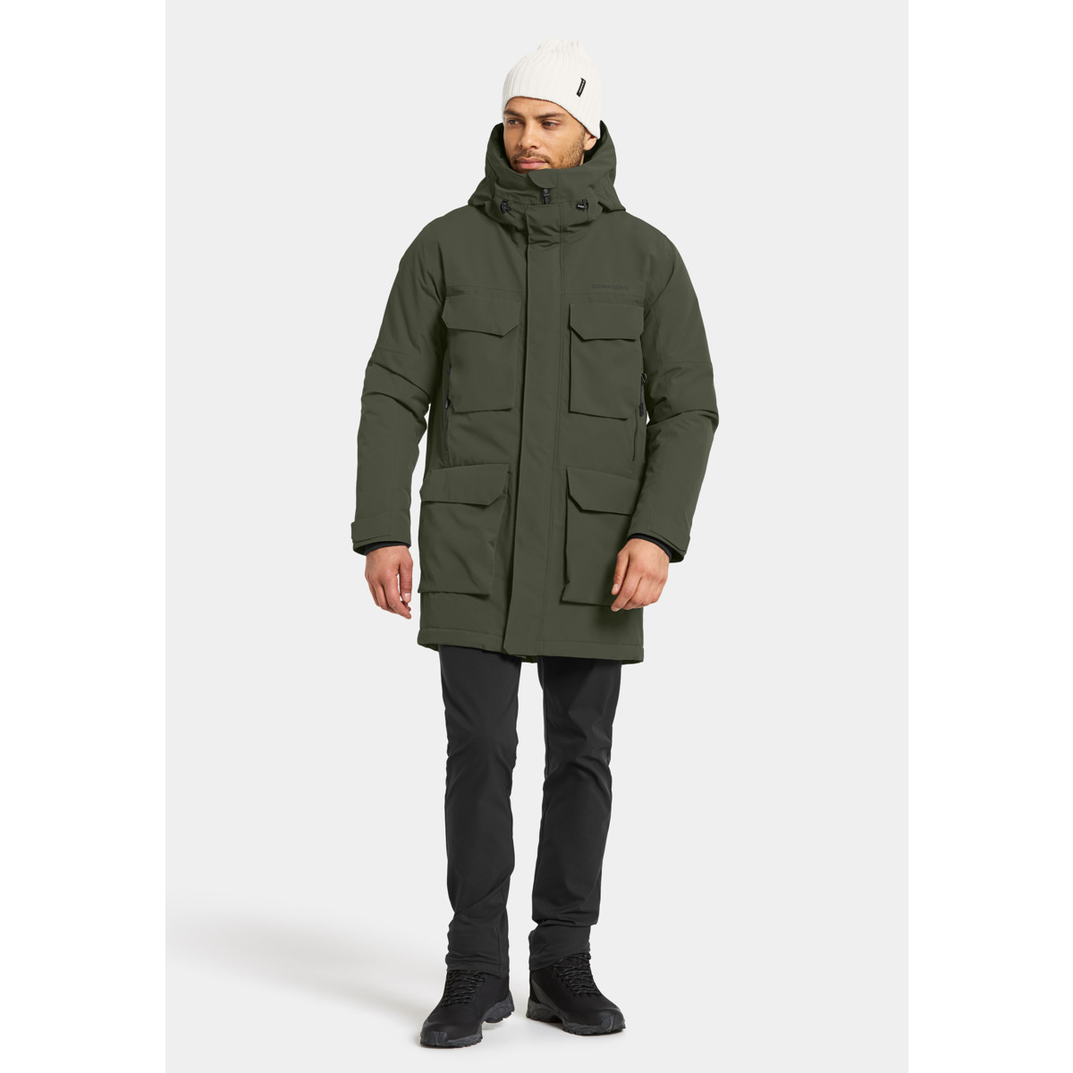 Didriksons Drew USX Parka 8 Parka dunkelgruen