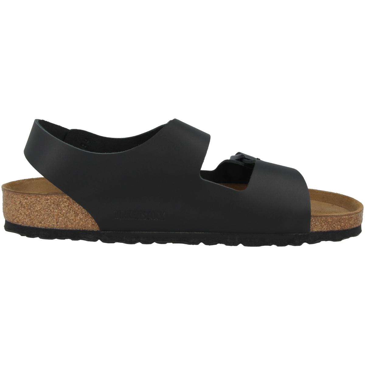 Birkenstock Milano Naturleder Sandale normal schwarz