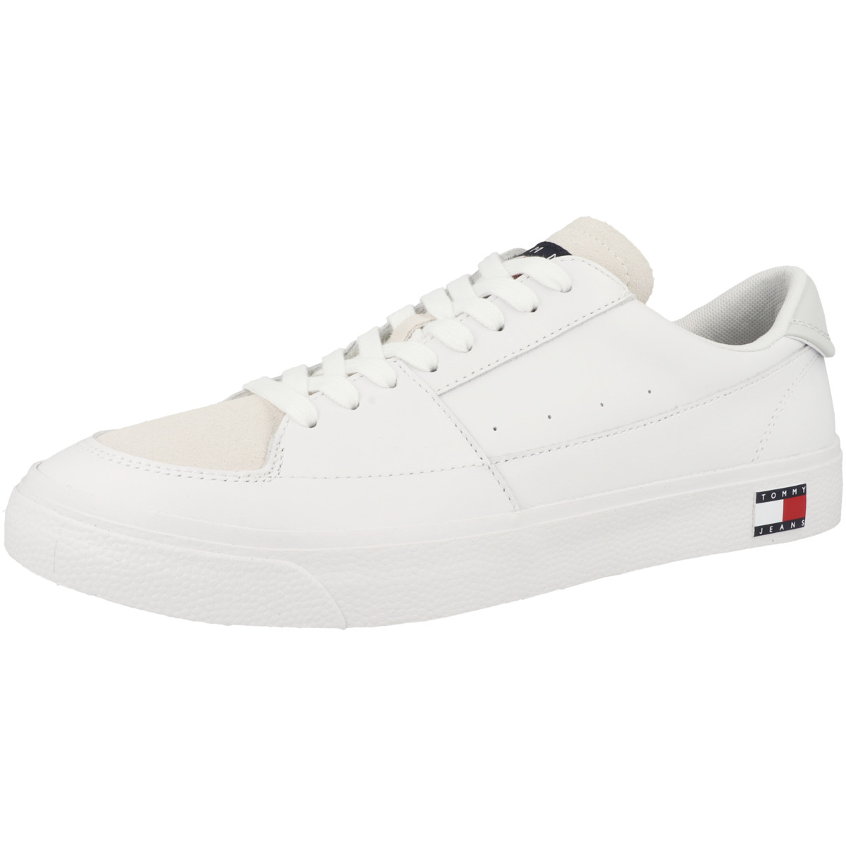 Tommy Hilfiger Tommy Jeans Vulcanized Essentials Sneaker weiss Tommy Hilfiger Tommy Jeans Vulcanized Essentials Sneaker weiss