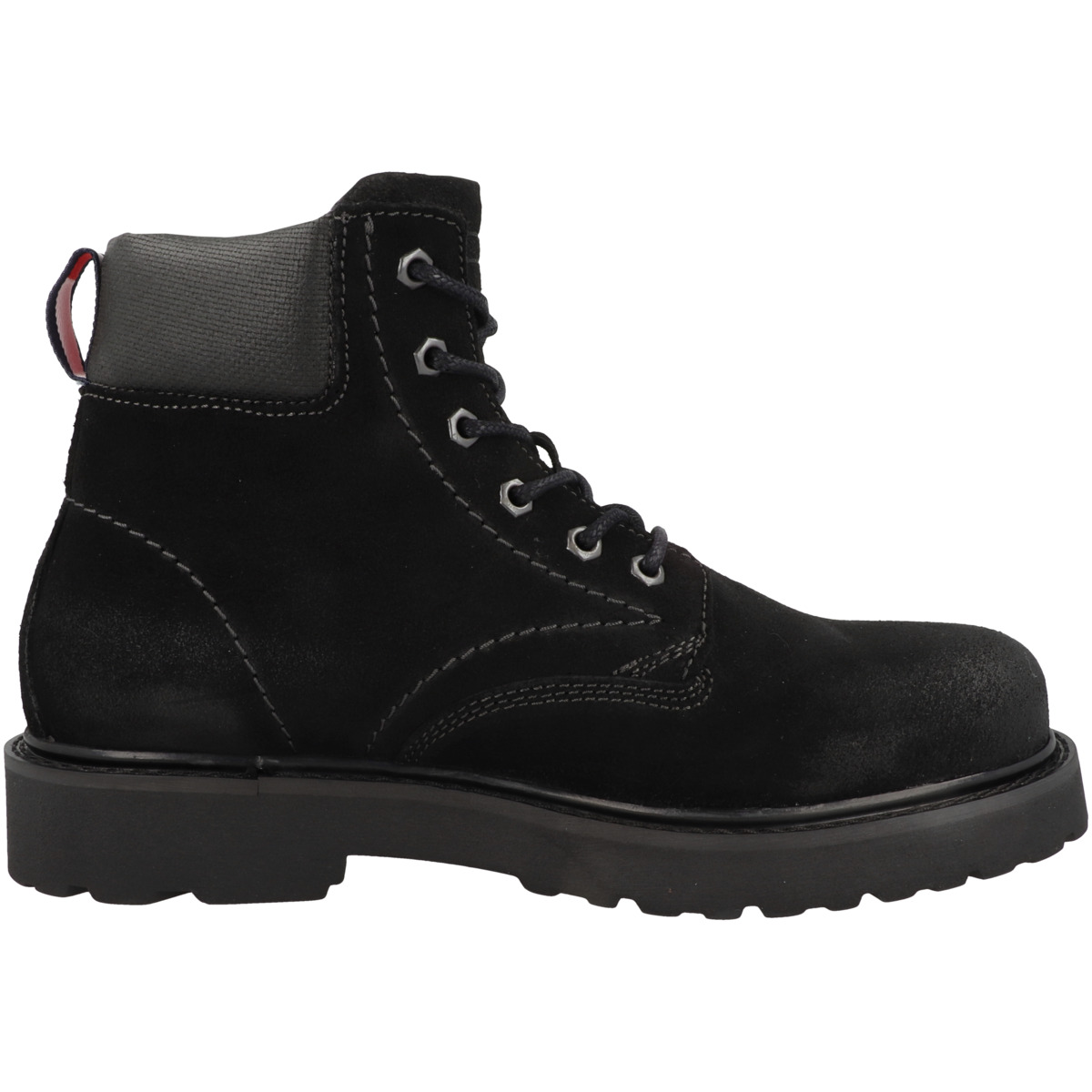 Tommy Hilfiger Tommy Jeans Bran Short Lace Up Nylon Collar Boots schwarz Tommy Hilfiger Tommy Jeans Bran Short Lace Up Nylon Collar Boots schwarz