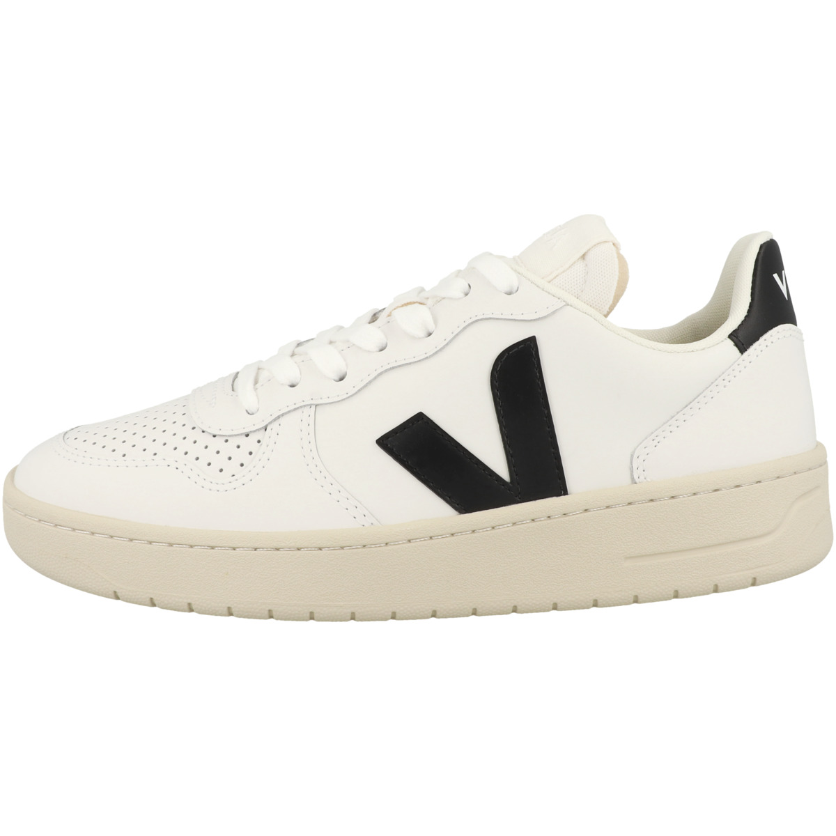 VEJA V-10 Leather Sneaker low weiss