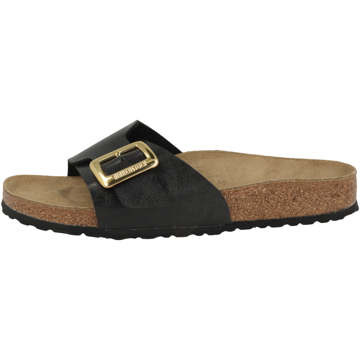 Birkenstock Catalina Cushion Buckle Birko-Flor Sandale schmal schwarz