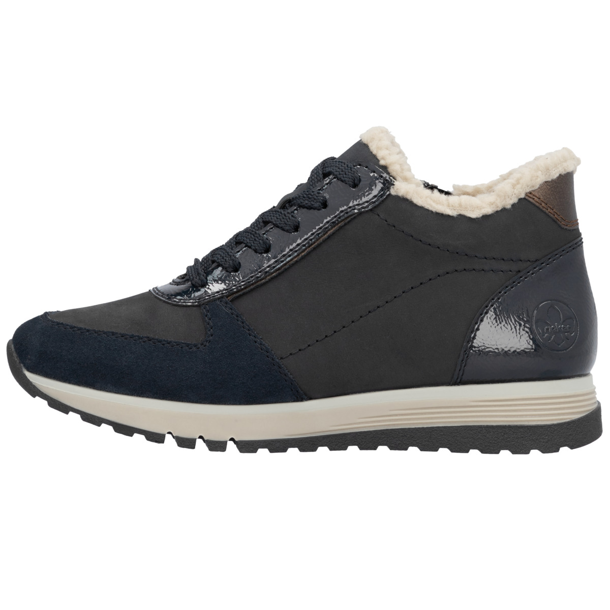 Rieker 49004 Sneaker low blau