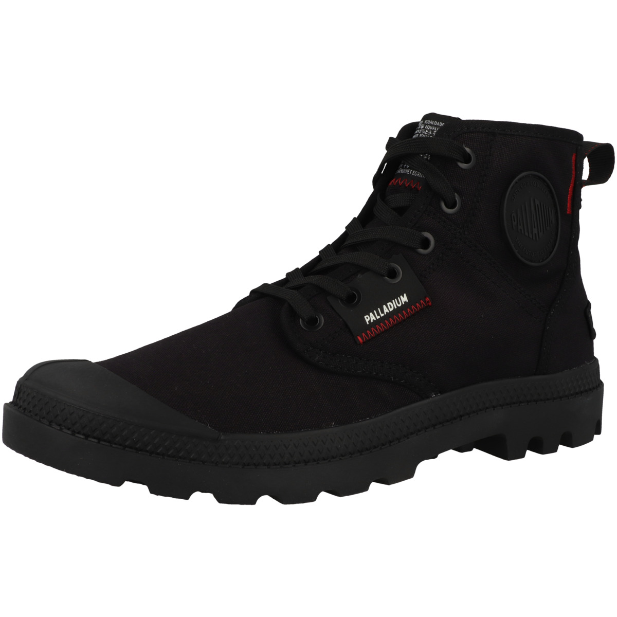 Palladium Pampa Hi Patch Boots schwarz