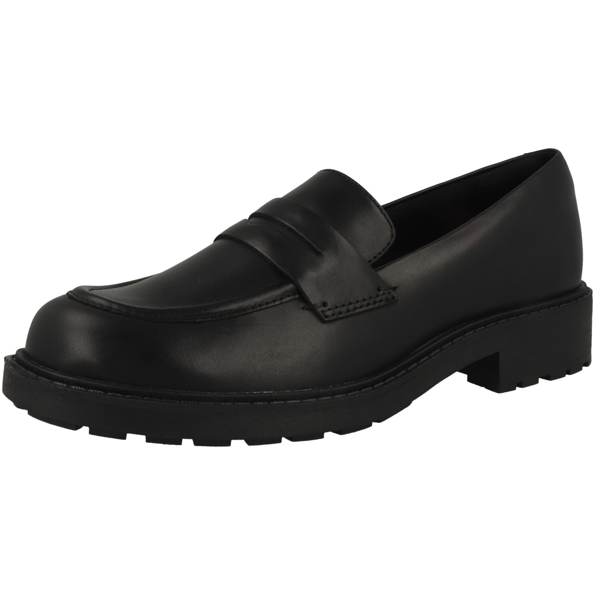 Clarks Orinoco2 Penny Slipper schwarz