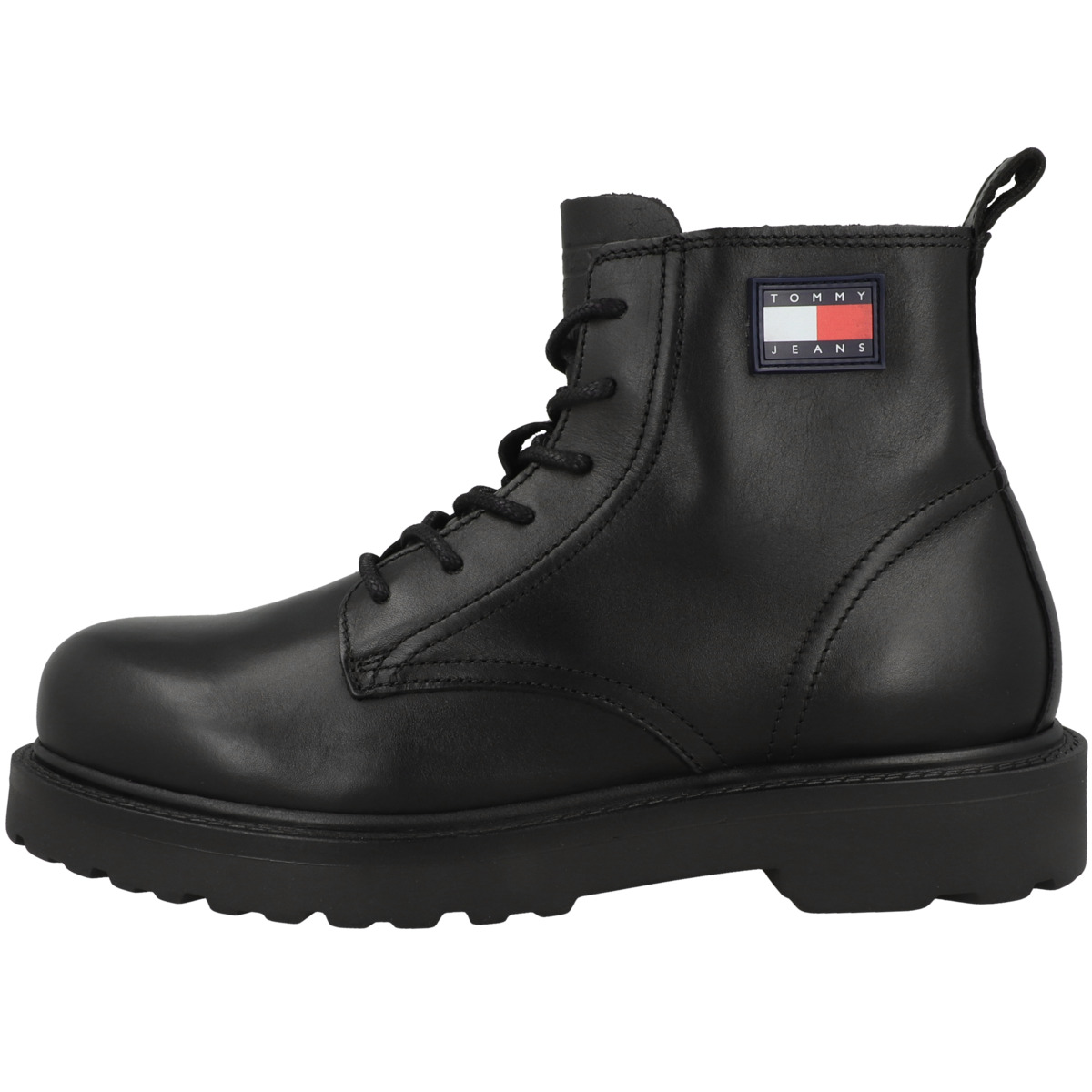 Tommy Hilfiger Tommy Jeans Ruberized Lace Up Boots schwarz