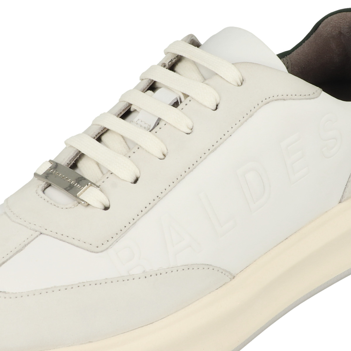 Baldessarini Jack Nubuck Sneaker weiss