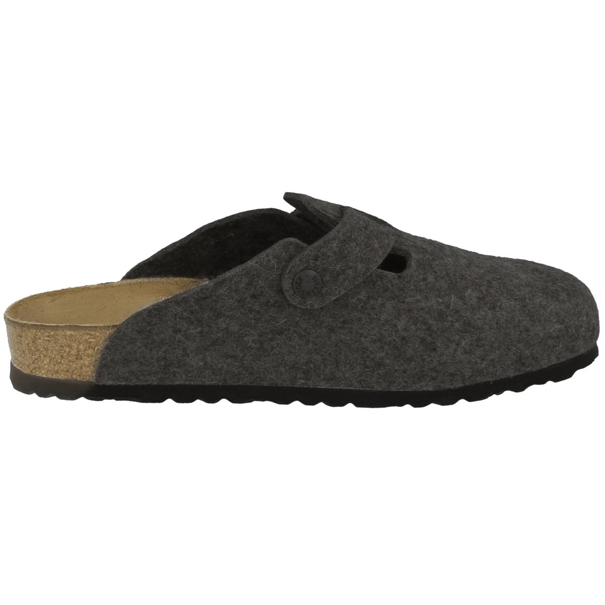 Birkenstock Boston Wollfilz Clogs normal grau