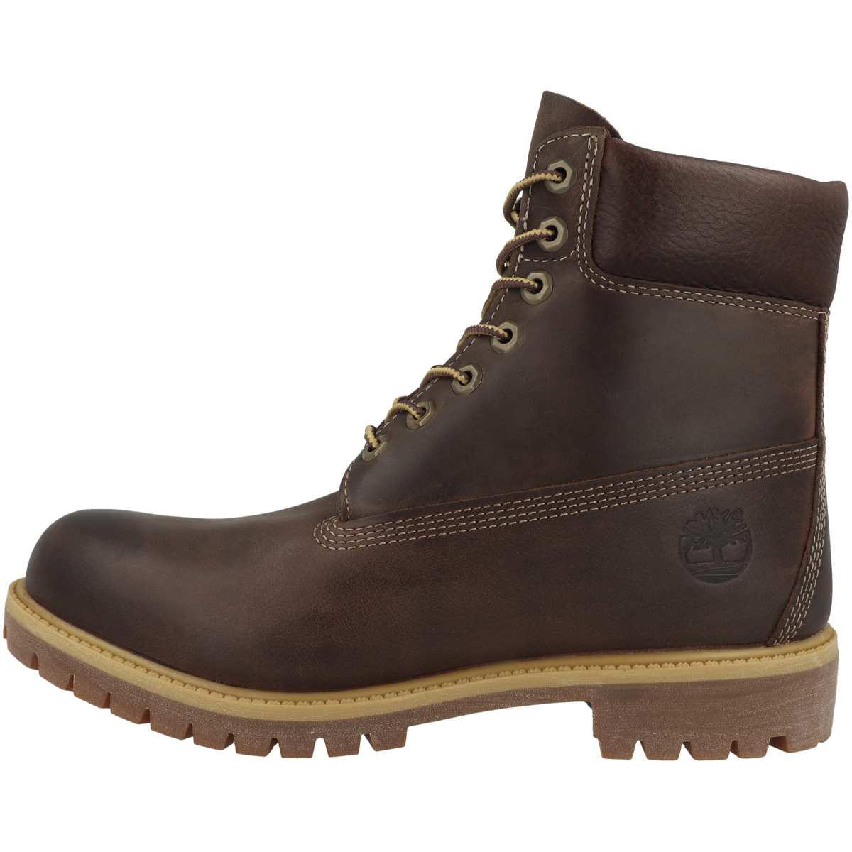 Timberland Premium 6-Inch Schnürboots dunkelbraun