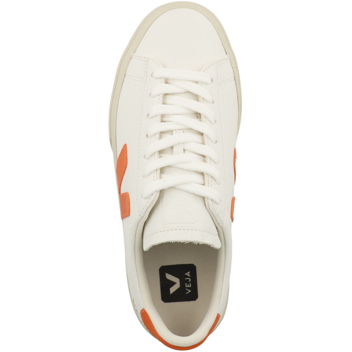 VEJA Campo Chromefree Leather Sneaker low weiss