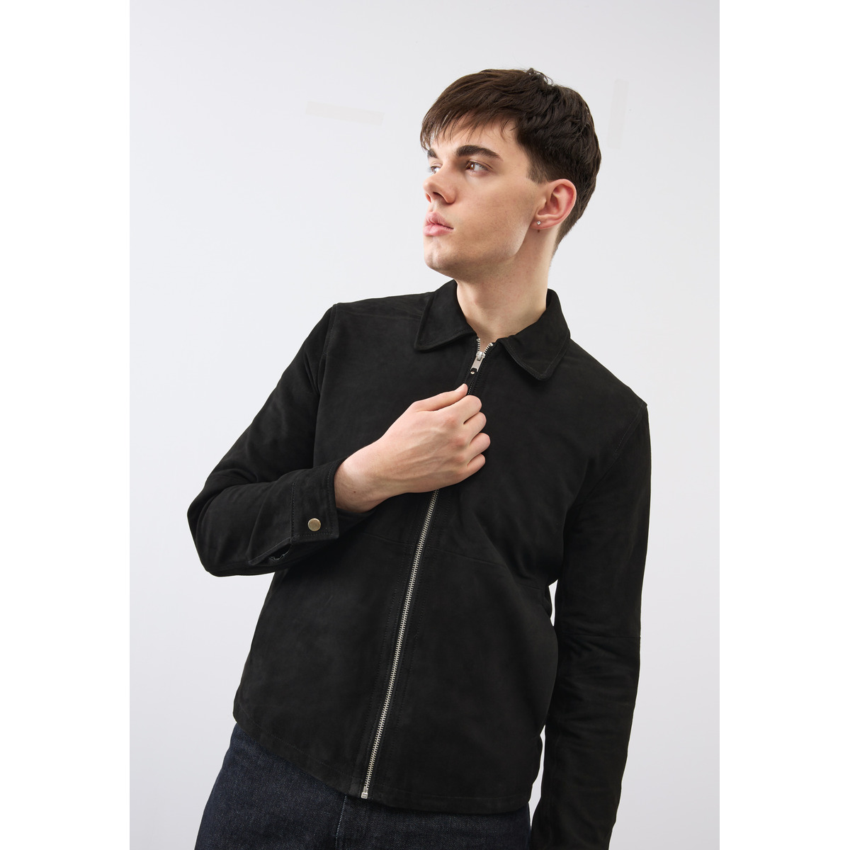 Bolongaro Trevor Timothy Jacket Lederjacke schwarz