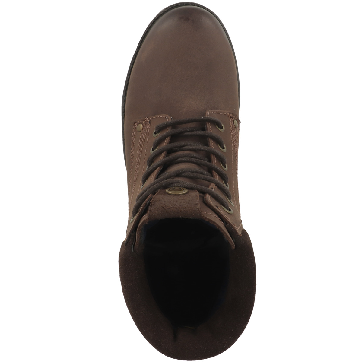 Wrangler Arch Men High Schnürschuhe dunkelbraun