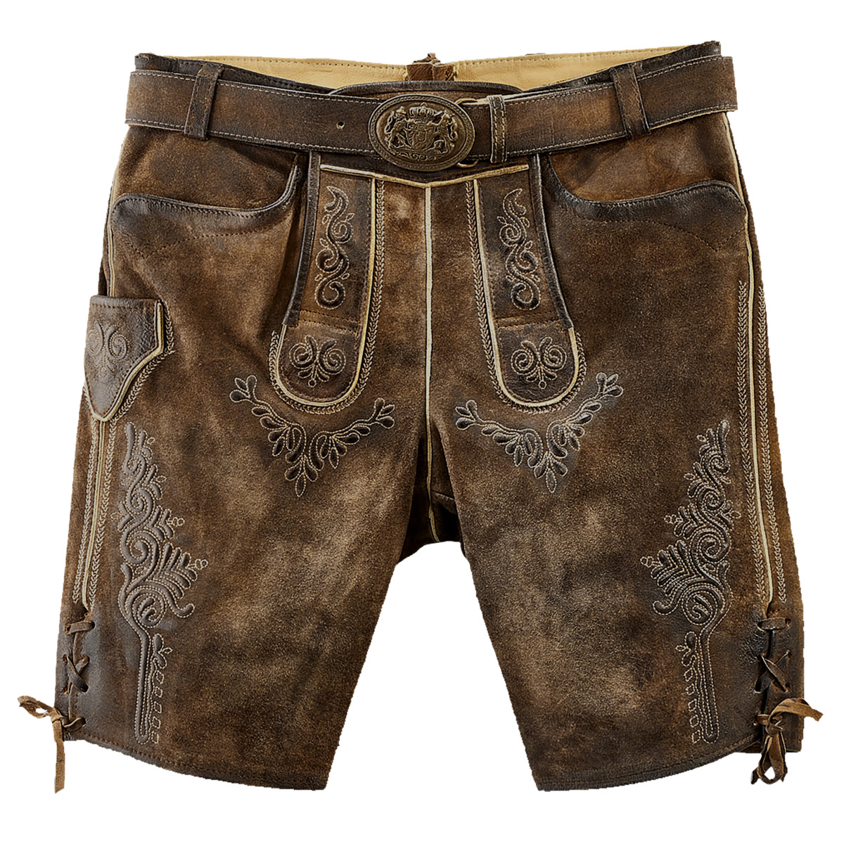 Country Maddox Herbert Lederhose braun