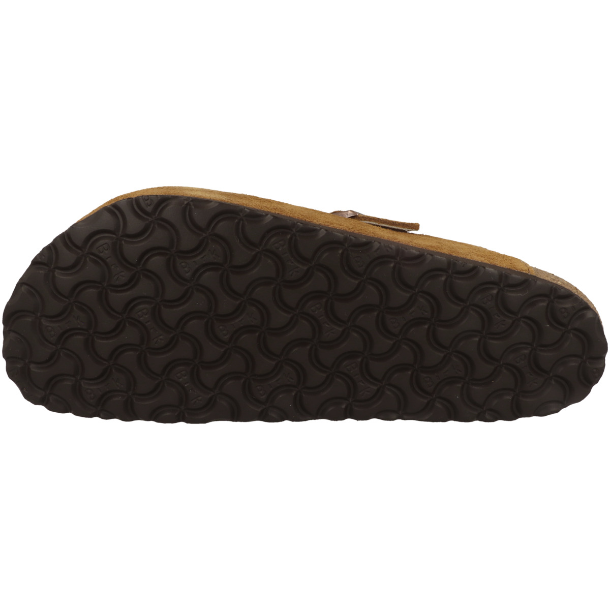 Birkenstock Boston Lammfell Veloursleder Clogs normal braun Birkenstock Boston Lammfell Veloursleder Clogs normal braun
