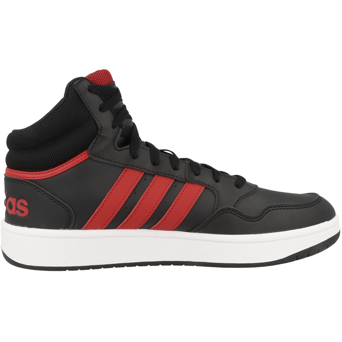 Adidas Hoops 3.0 Mid Sneaker schwarz