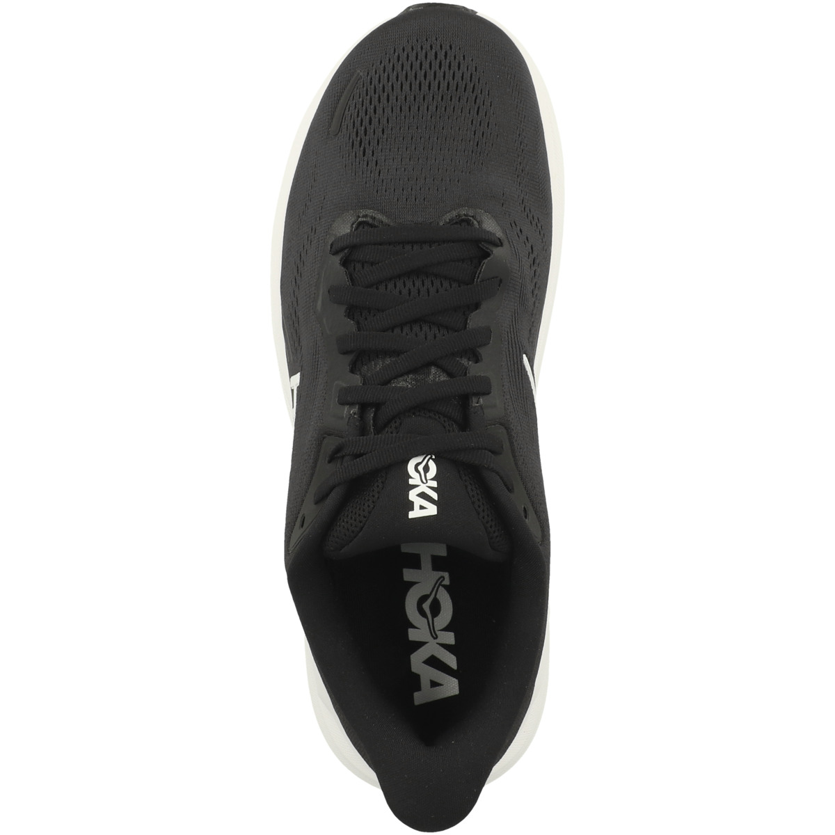HOKA Clifton 11 Laufschuhe weiss/schwarz