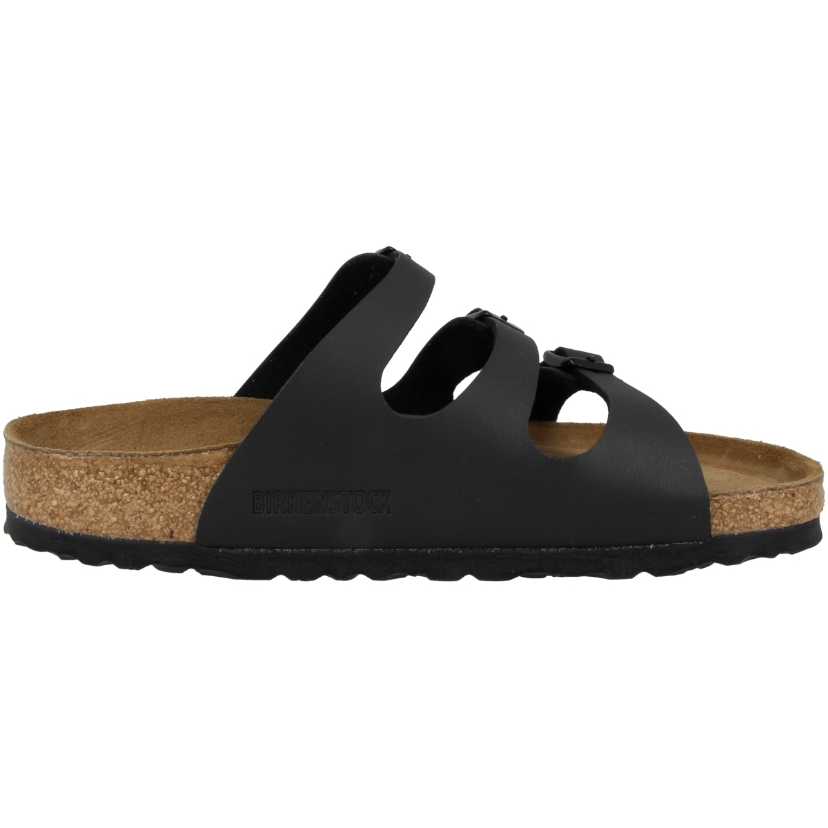 Birkenstock Florida SFB Birko-Flor Sandale Weichbettung normal schwarz