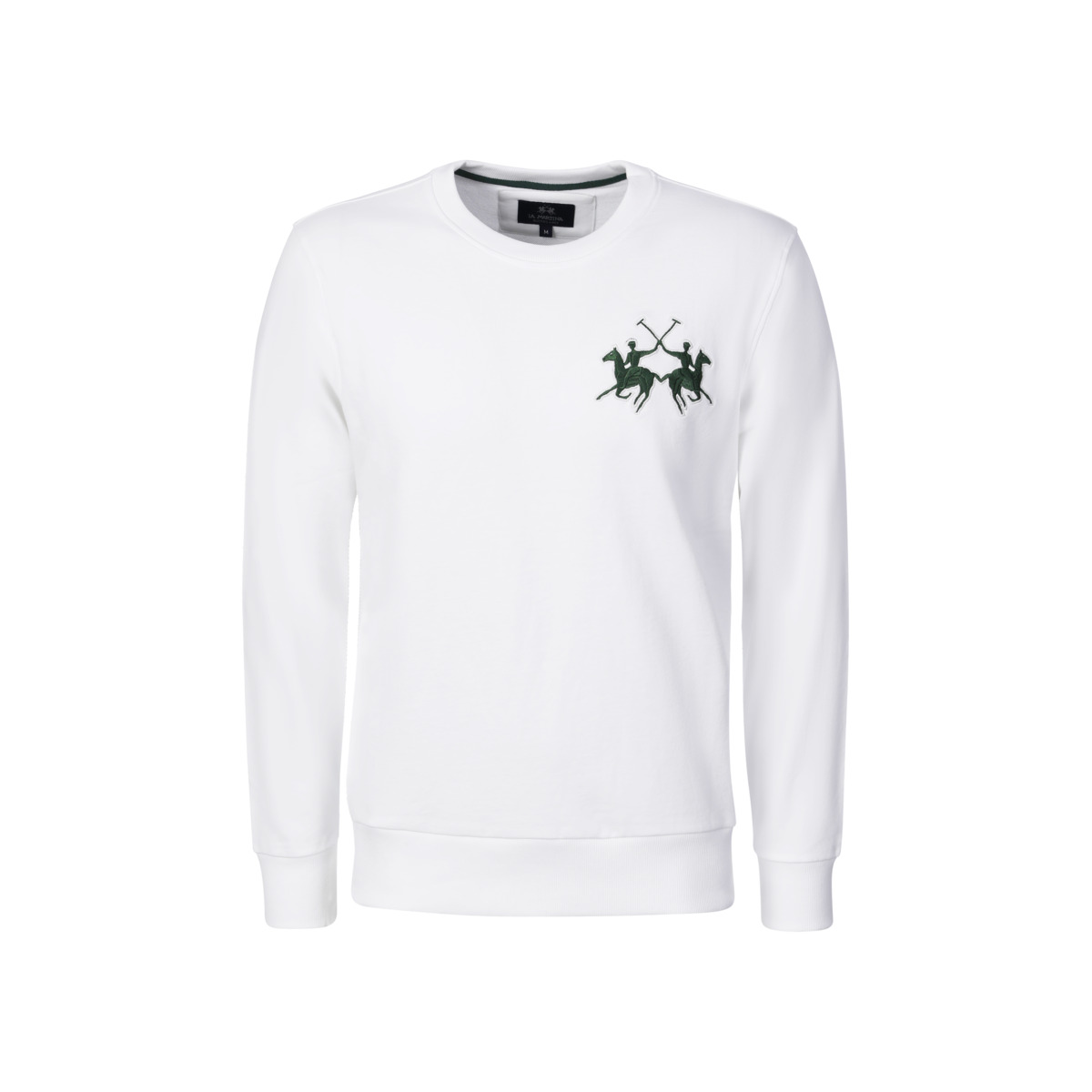 La Martina MCF010 Sweatshirt weiss
