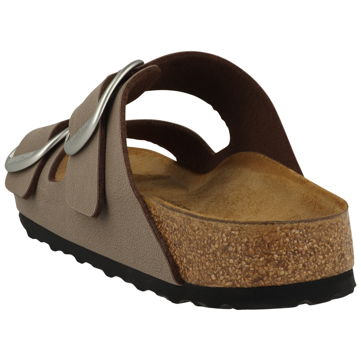 Birkenstock Arizona Big Buckle Birko-Flor Nubuk Sandale schmal braun