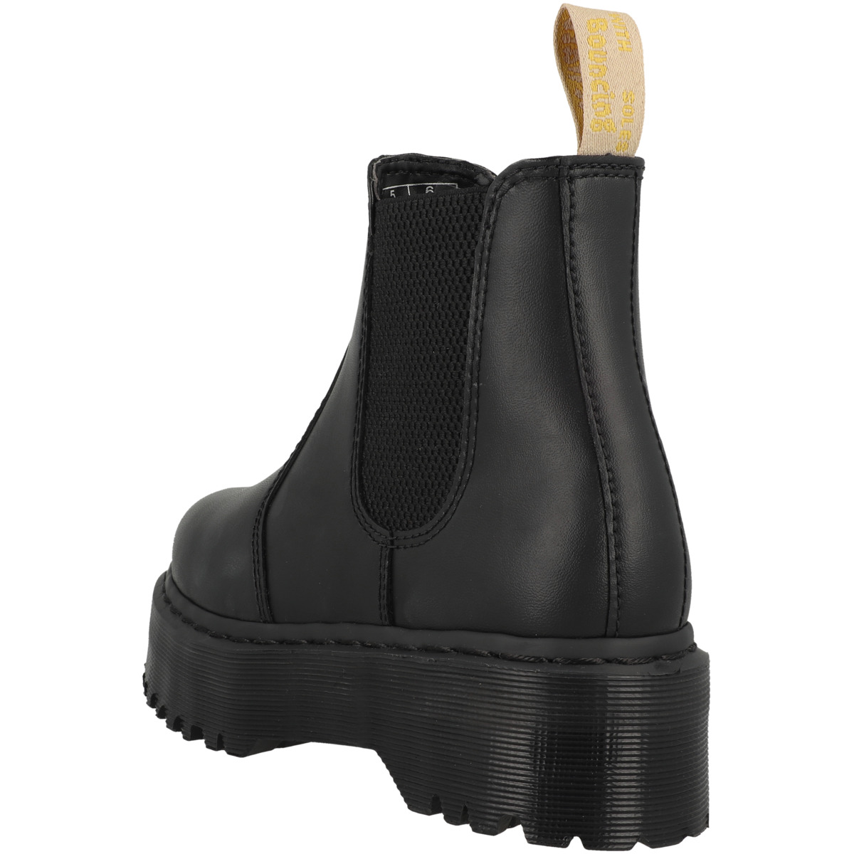 Dr. Martens Vegan 2976 Quad Chelsea Boots schwarz