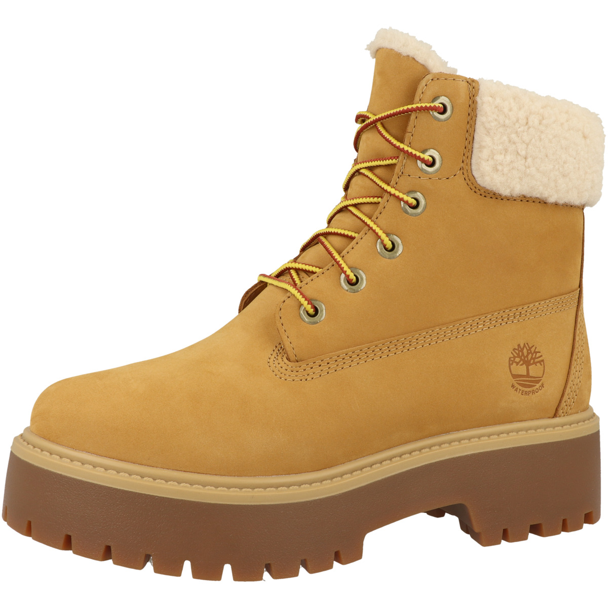 Timberland Stone Street Mid Warm Lined Waterproof Boots hellbraun
