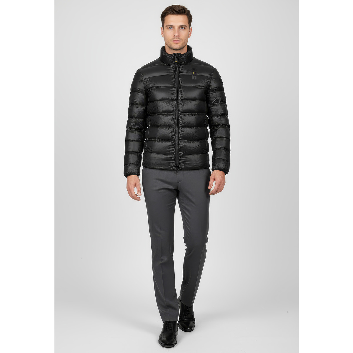 Blauer Belmont Daunenjacke schwarz
