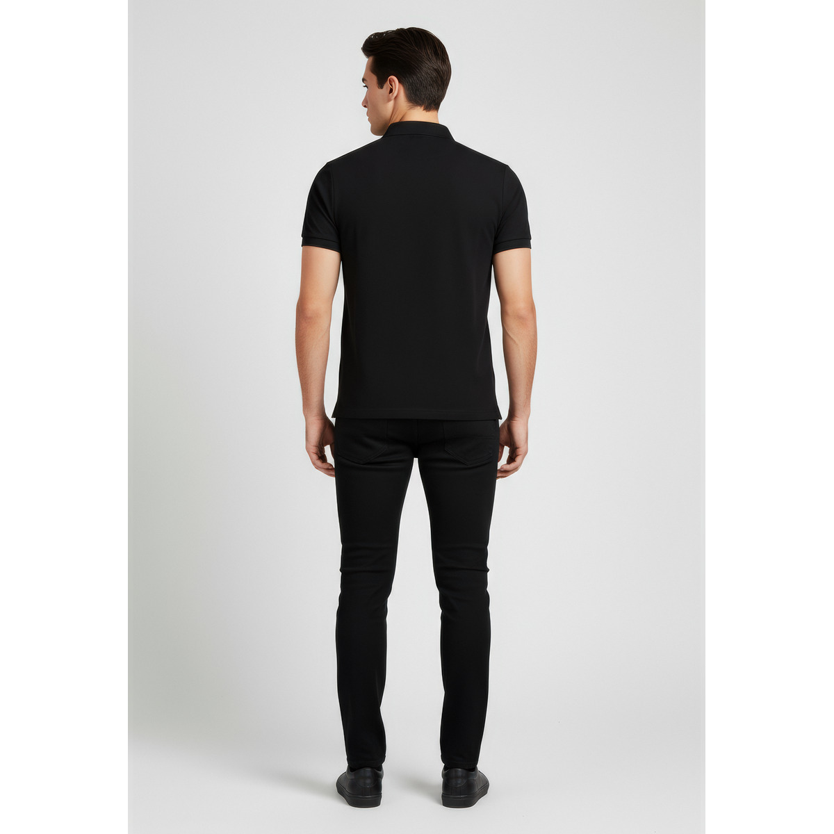 KARL LAGERFELD 745420 Poloshirt schwarz