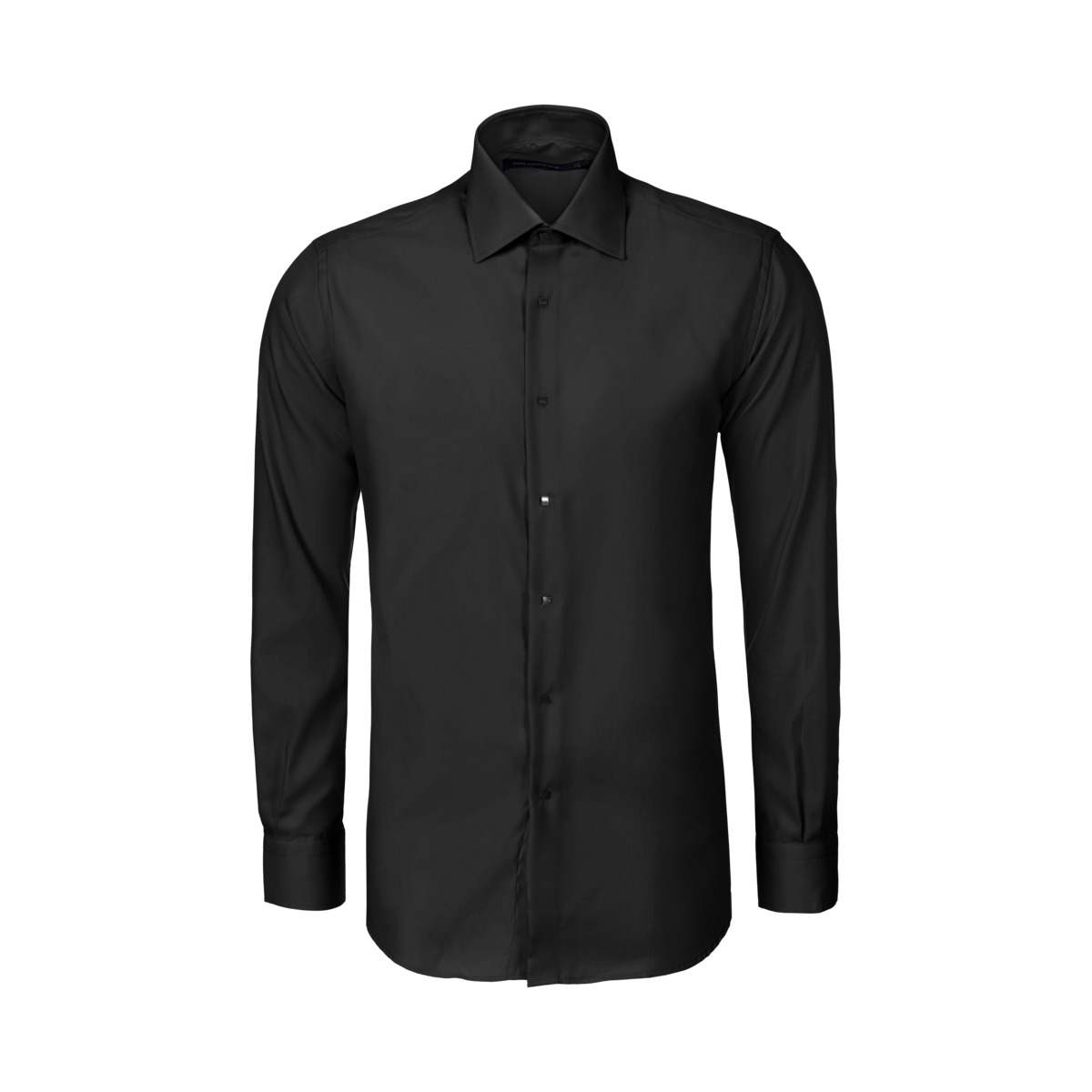 KARL LAGERFELD 605000 Hemd schwarz