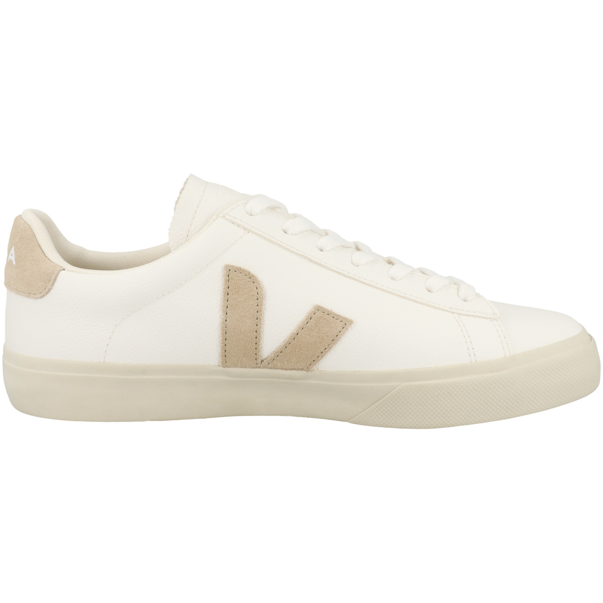 VEJA Campo Chromefree Leather Sneaker low weiss