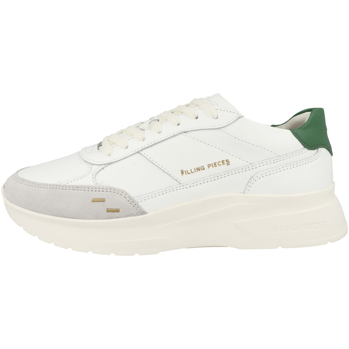 Filling Pieces Jet Runner Sneaker low weiss