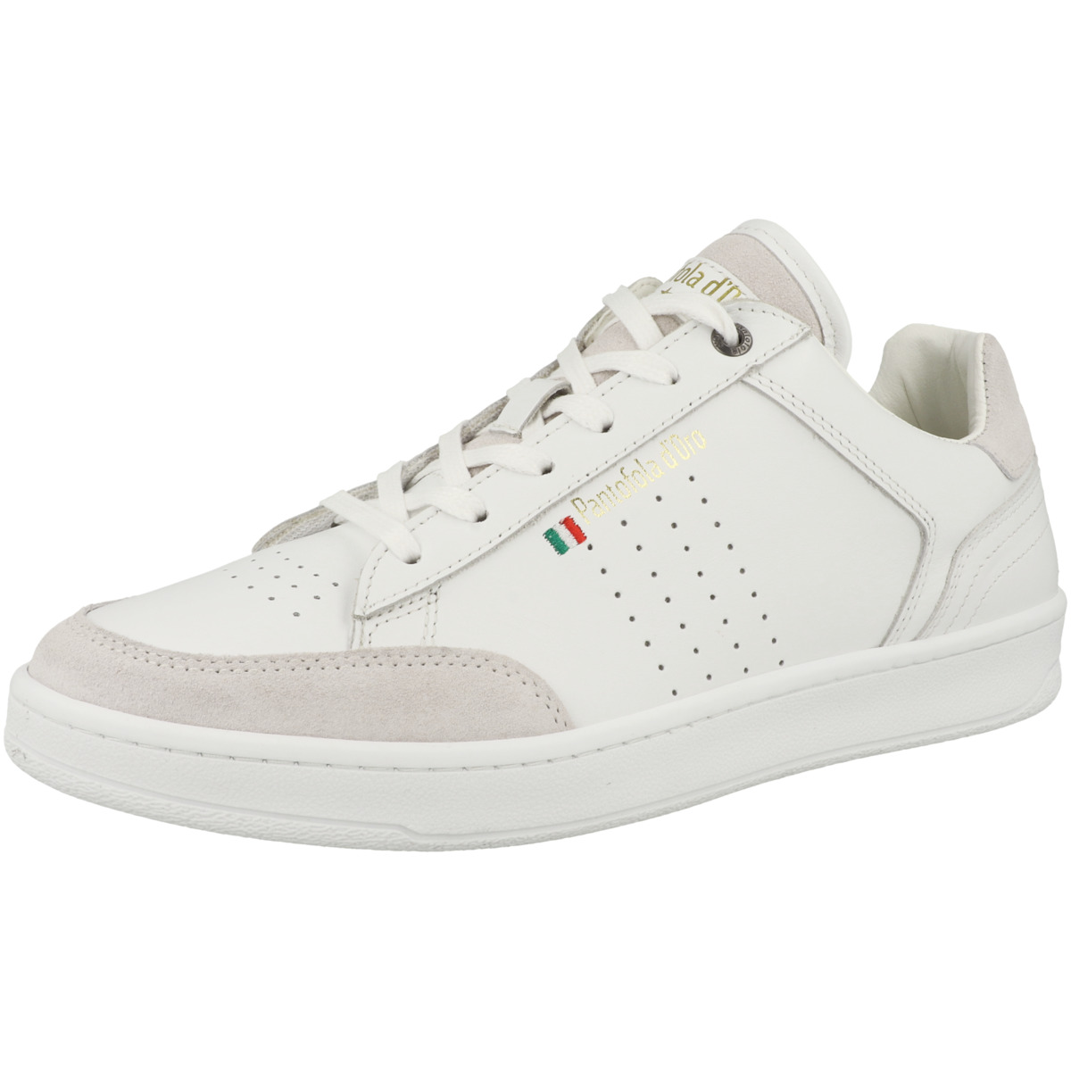 Pantofola d Oro Bellagio Low Sneaker weiss