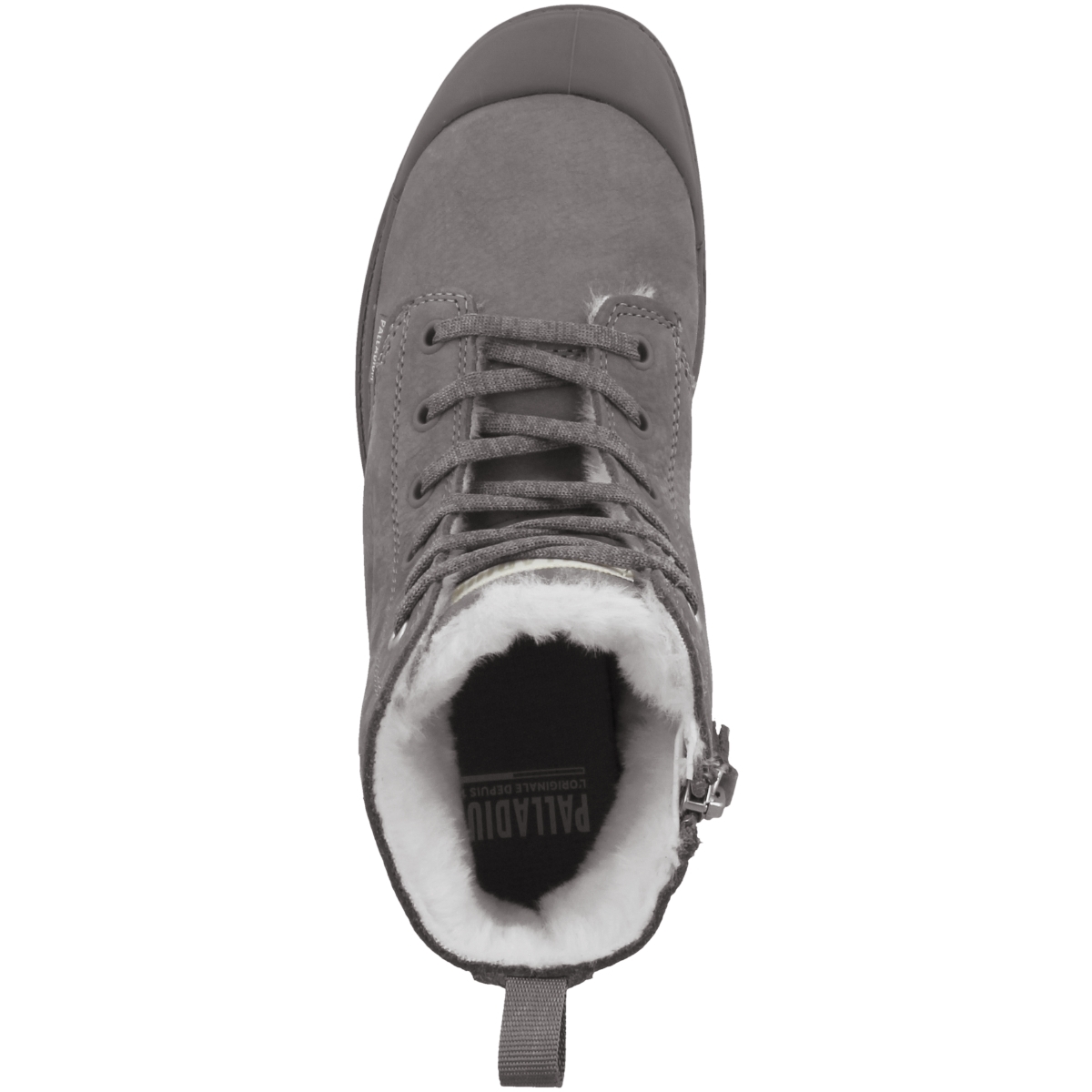 Palladium Pampa Hi Zip WL Leather Boots grau Palladium Pampa Hi Zip WL Leather Boots grau